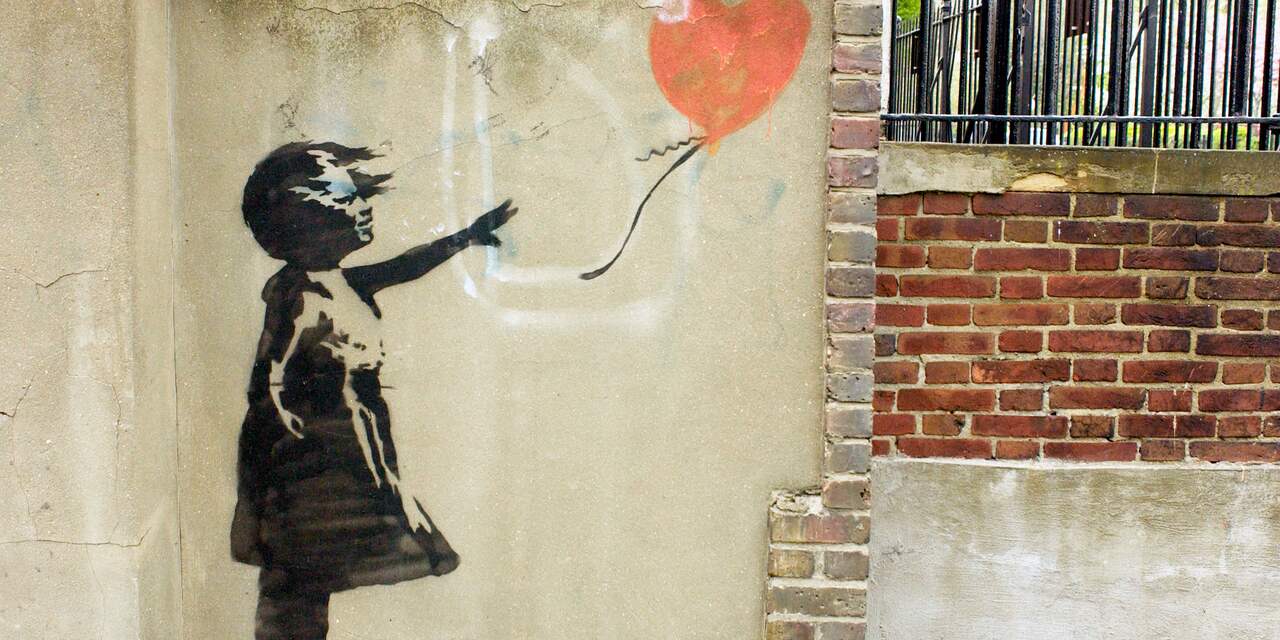 'Banksy ontmaskerd door speciale techniek'