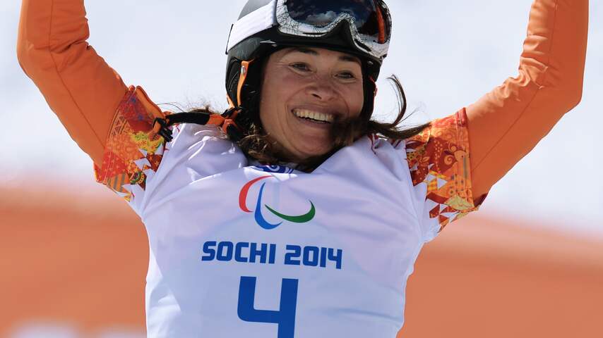 Vijandig ik heb nodig Gemaakt om te onthouden Snowboardster Mentel verovert goud op Paralympics | Sport | NU.nl