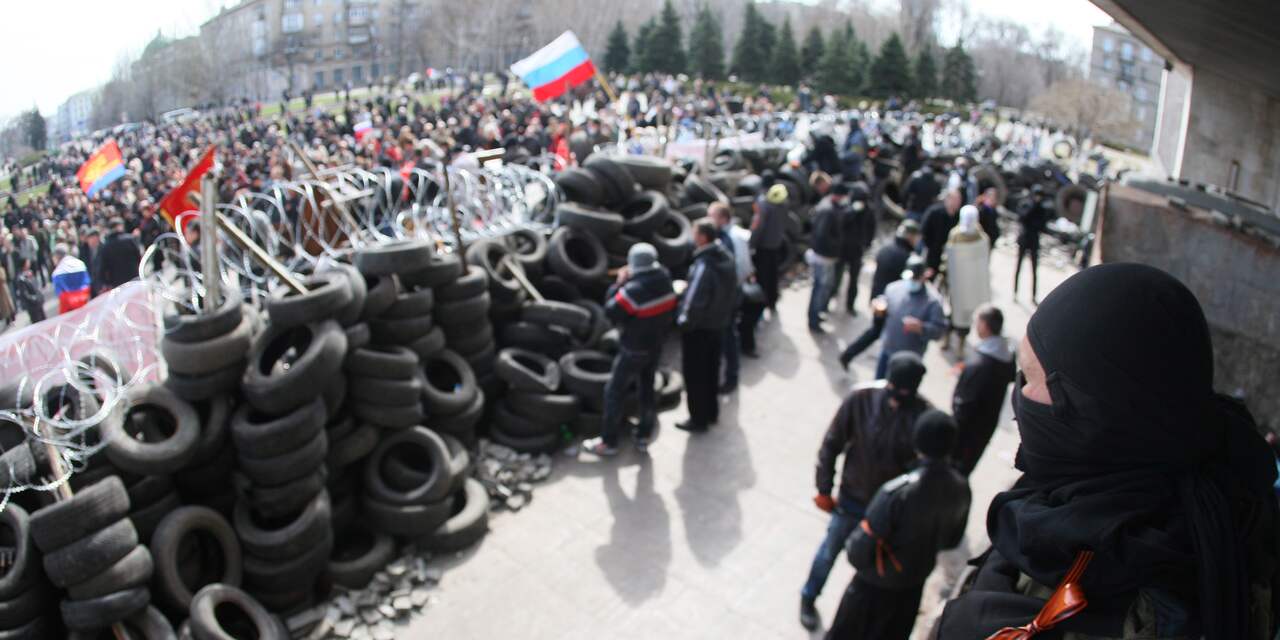 Bezetters Donetsk vragen Rusland om militaire hulp