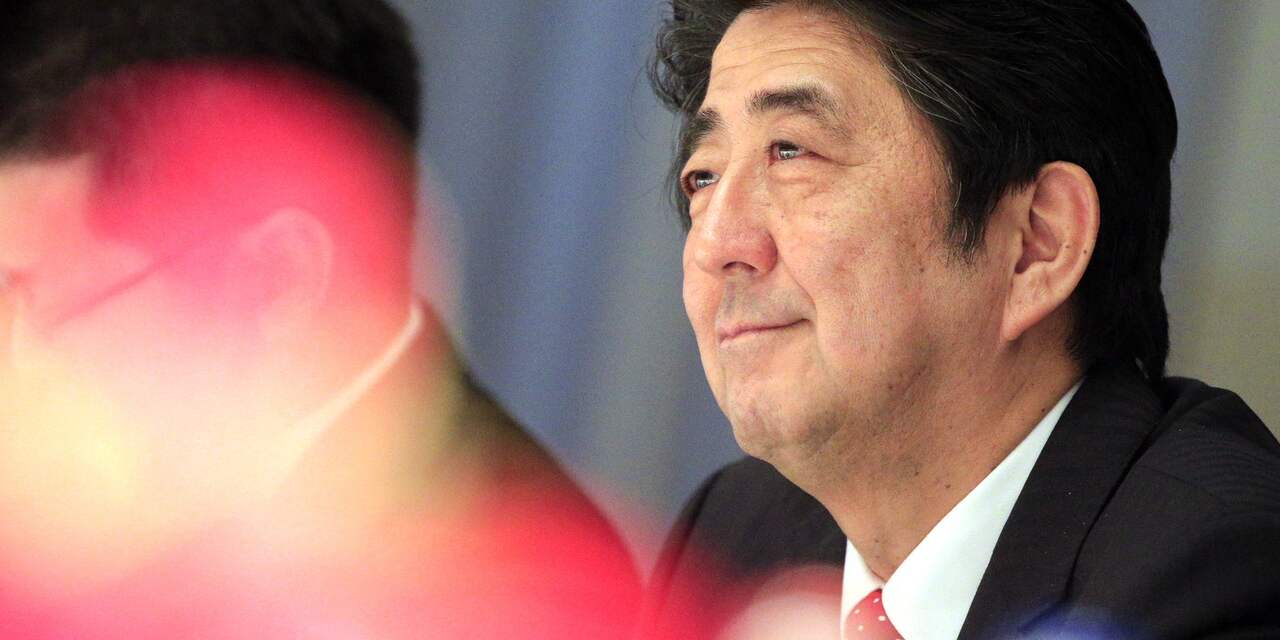 Japanse premier Shinzo Abe ontvangt koningspaar