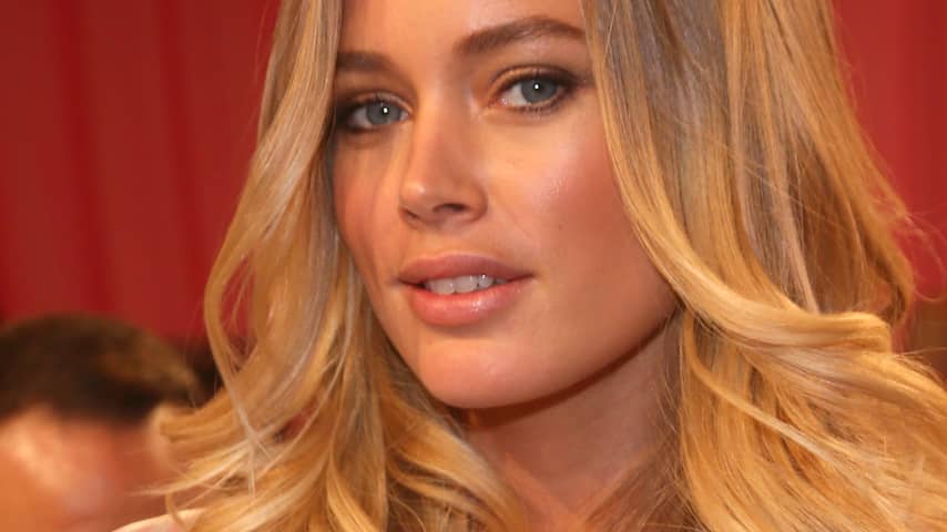 Zwangere Doutzen Kroes in modeserie