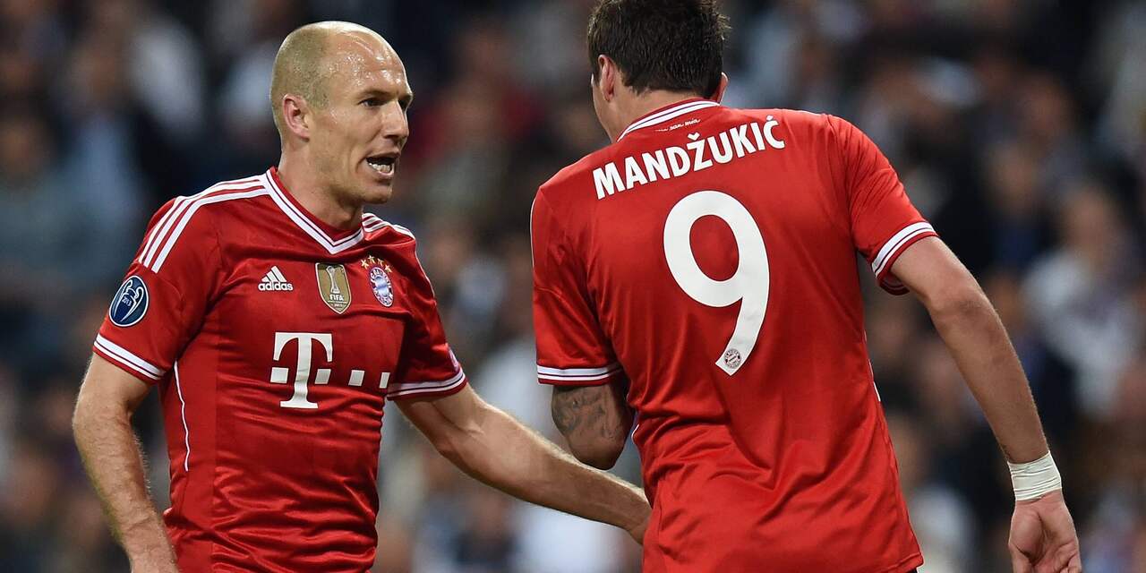 Robben namens Bayern aan de aftrap tegen Real Madrid