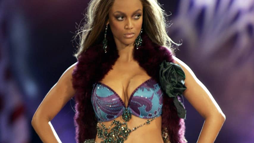 'Tyra Banks woedend op lingeriemerk Victoria's Secret'