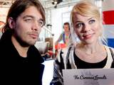 Waylon en Ilse DeLange waren woensdag te gast bij het radioprogramma Gouden Uren van Radio 2 in Kopenhagen.