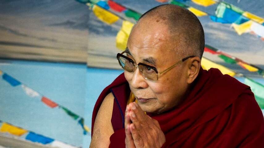 Dalai lama in Nederland aangekomen