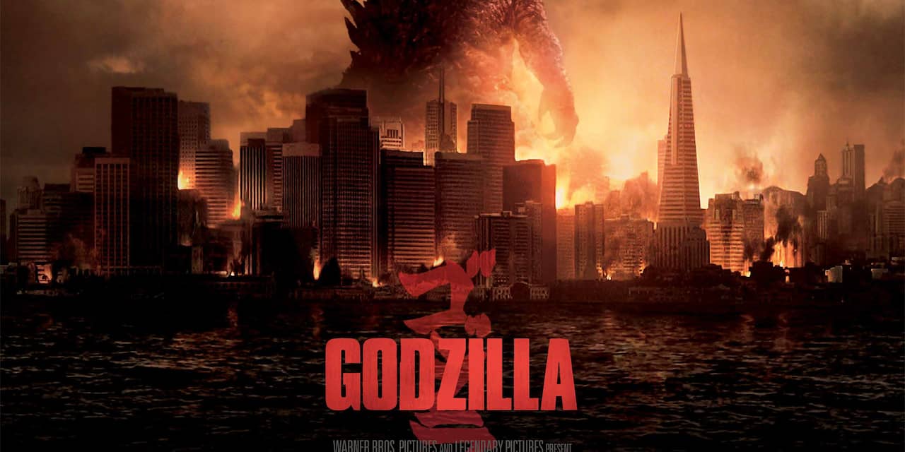 'King Kong en Godzilla in een film'