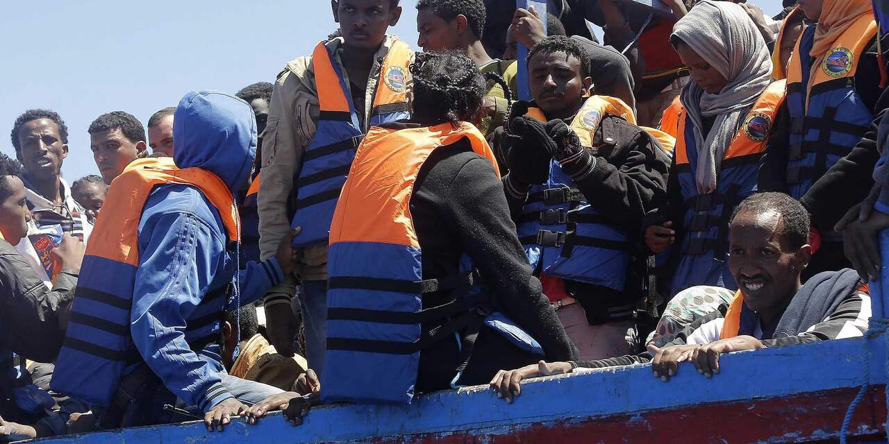 In drie dagen vijfduizend migranten uit zee gered
