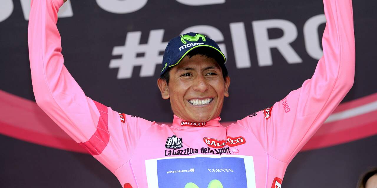 Quintana grijpt macht in Giro, Kelderman imponeert