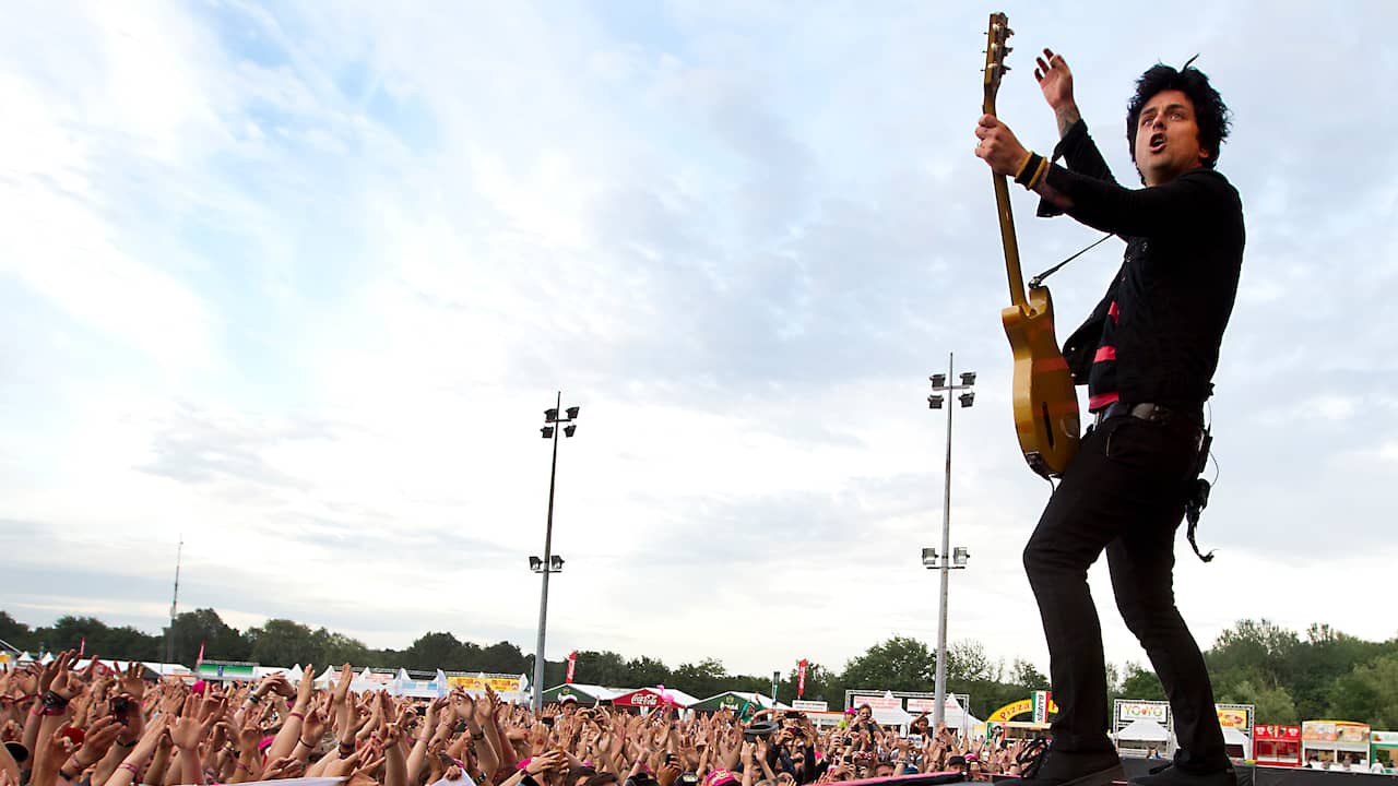 2013: De punkband Green Day sloot het festival dit jaar af