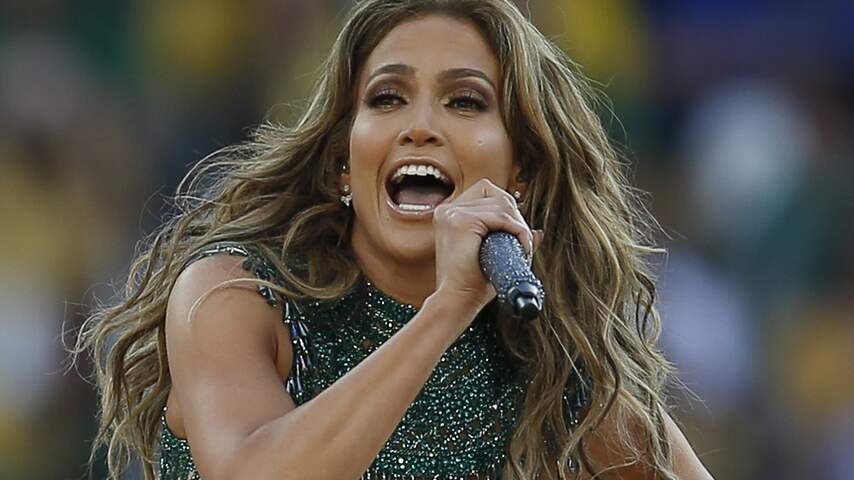 Jennifer Lopez bij opening WK Voetbal