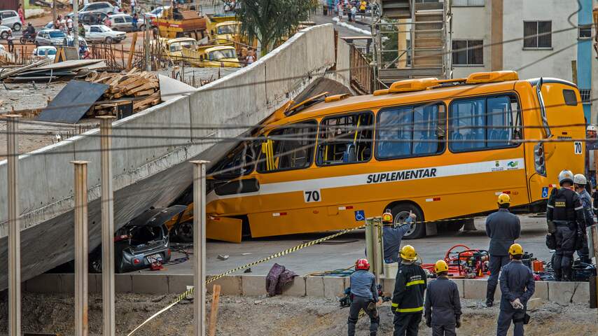Doden door instorting brug Belo Horizonte