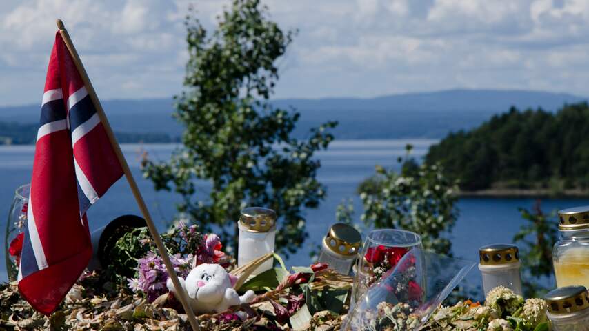Herdenking Utoya in Oslo