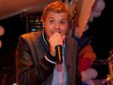 Jaap Reesema trad zaterdag 23 juli op de Tilburgse kermis op.