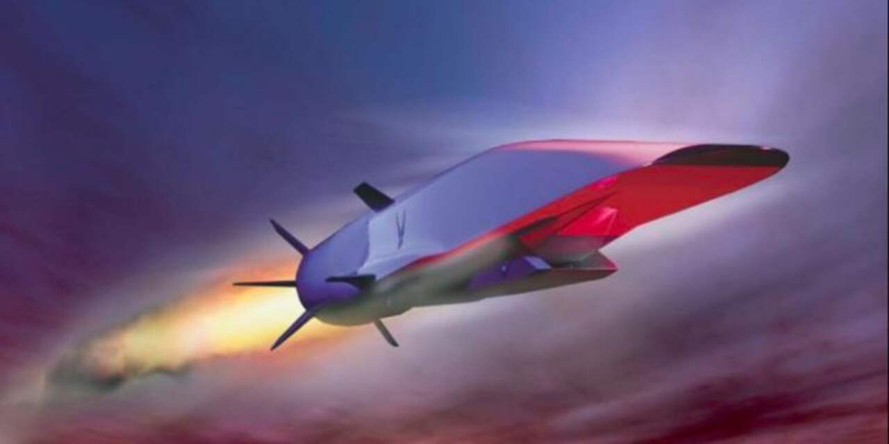 Supersonisch straalvliegtuig verongelukt