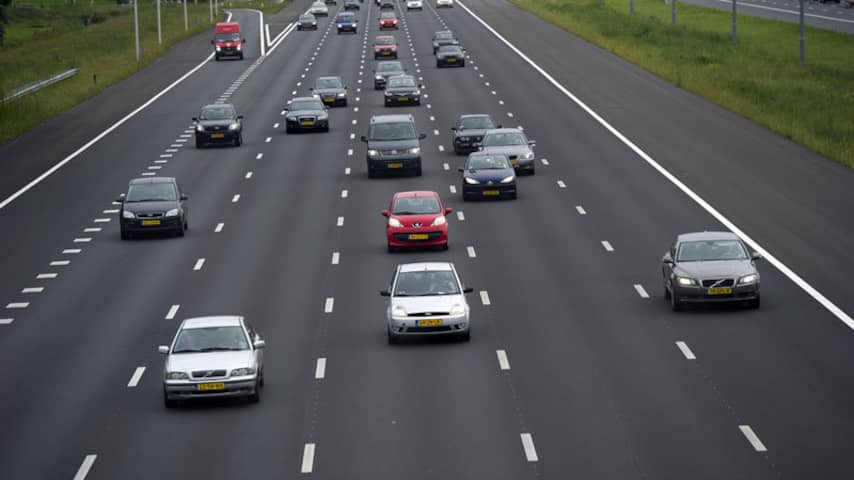 A2 Amsterdam-Utrecht voorlopig driebaans