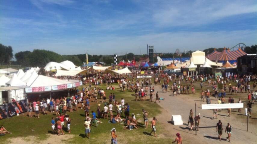 Lowlands van boven