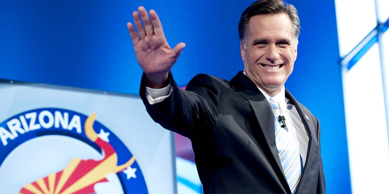Mitt Romney wint in Arizona en Michigan