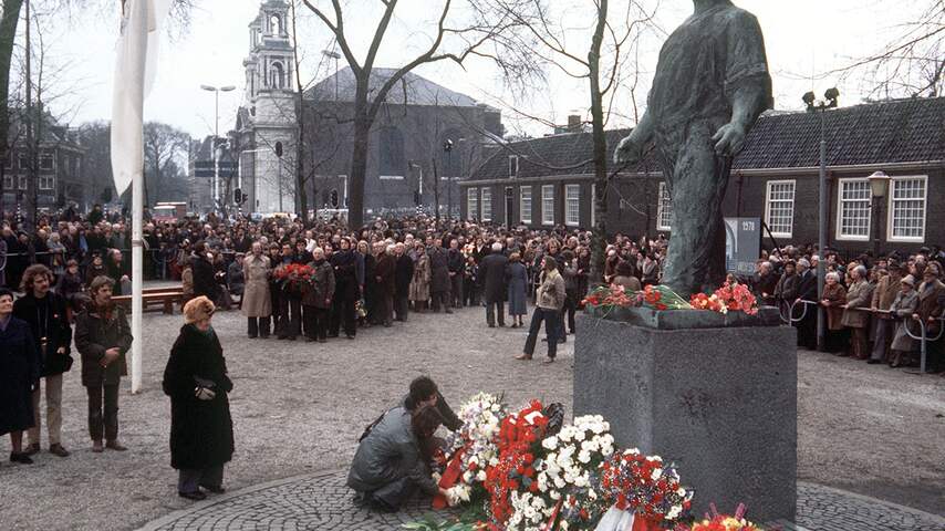 1978-02-22 NLD-19780222-AMSTERDAM: Herdenking van