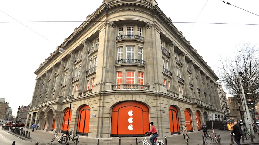 Apple Store Amsterdam op Leidseplein binnenkort open