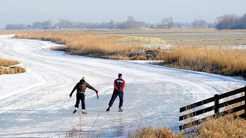 schaatsen schaatsers ijs winter