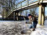 Dinsdag 7 februari: Een ijsmeester meet dinsdag 12 cm ijs bij het bruggetje van Bartlehiem. Het is nog niet duidelijk of er dit jaar een elfstedentocht gereden kan worden.