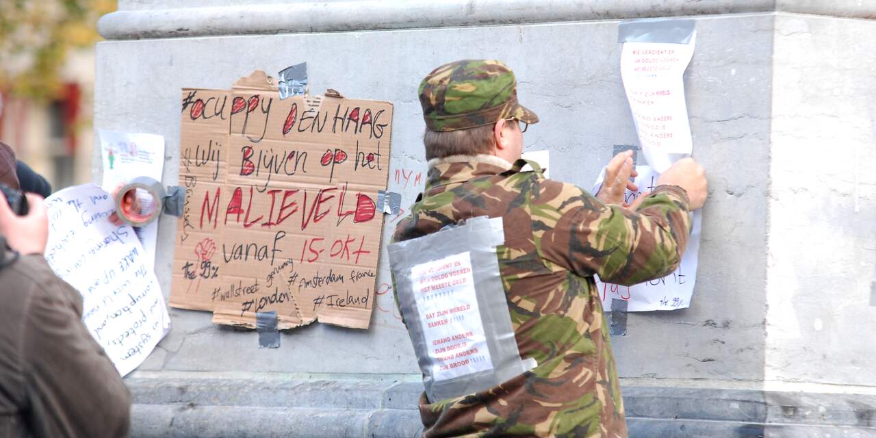 Occupy Den Haag wil niet opbreken