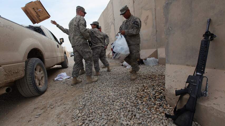 Leger VS uit Irak