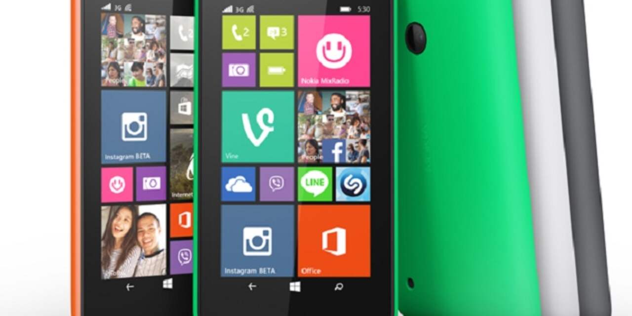 Microsoft komt met Lumia-telefoon voor minder dan 100 euro