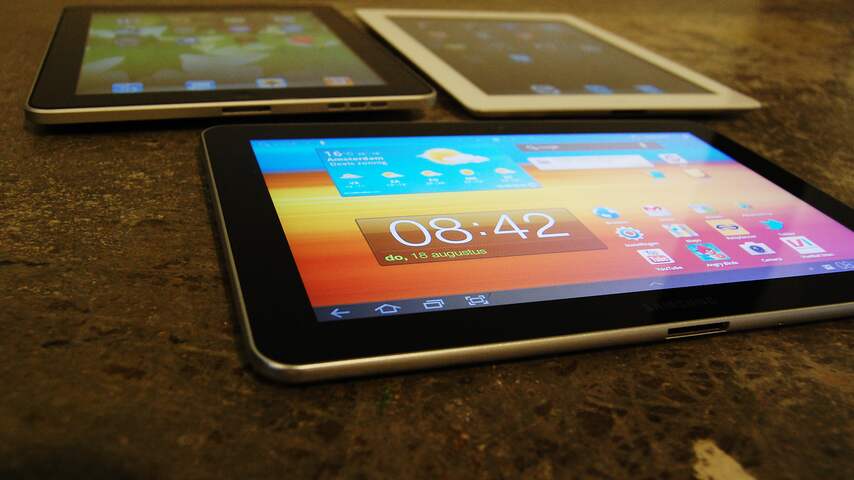 iPad Galaxy tab
