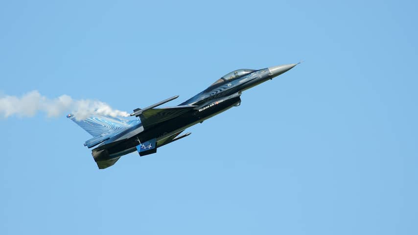 F16 Belgische Luchtmacht tijdens de Luchtmachtdagen