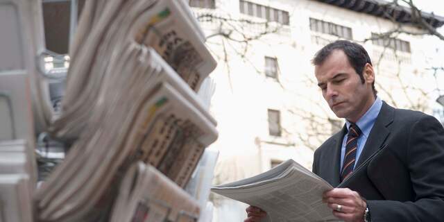 krant kranten kiosk nieuws