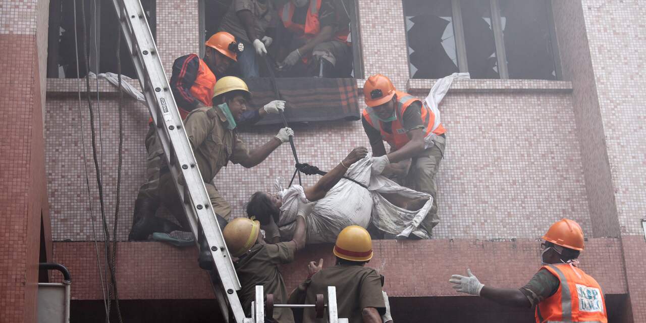 Veel doden bij brand in ziekenhuis India