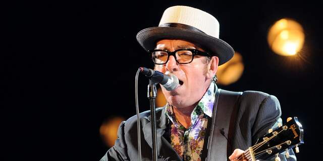 Elvis Costello treedt op tijdens North Sea Jazz 2010