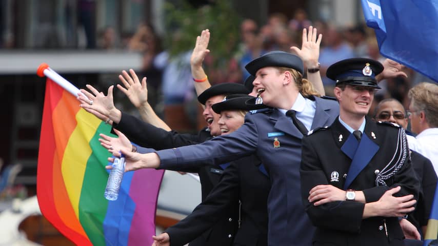 Gay Pride feestje voor bekend en minder bekend Nederland
