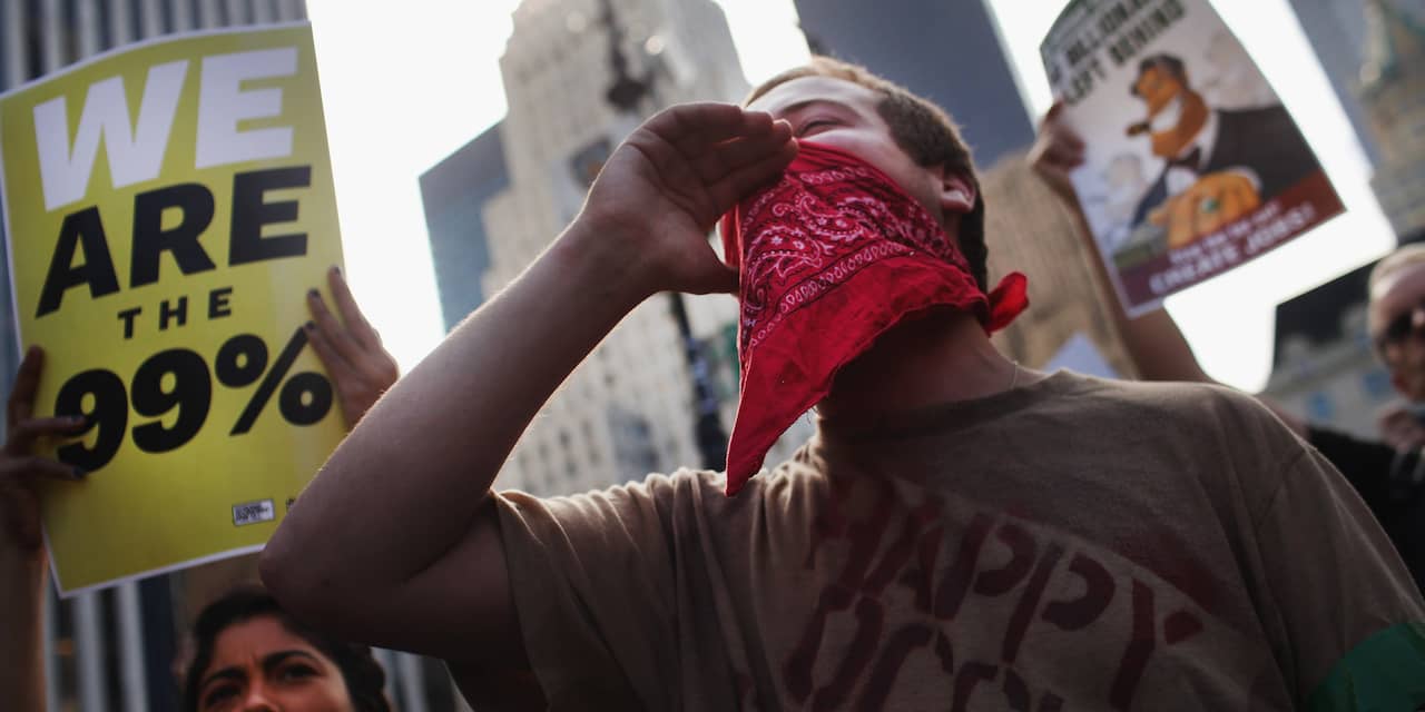 Tientallen betogers tegen Wall Street opgepakt