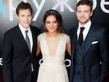 Woensdag 27 juli: Will Gluck, Justin Timberlake en Mila Kunis wonen de première van hun film 'Friends with Benefits' bij in het Russische Moskou.