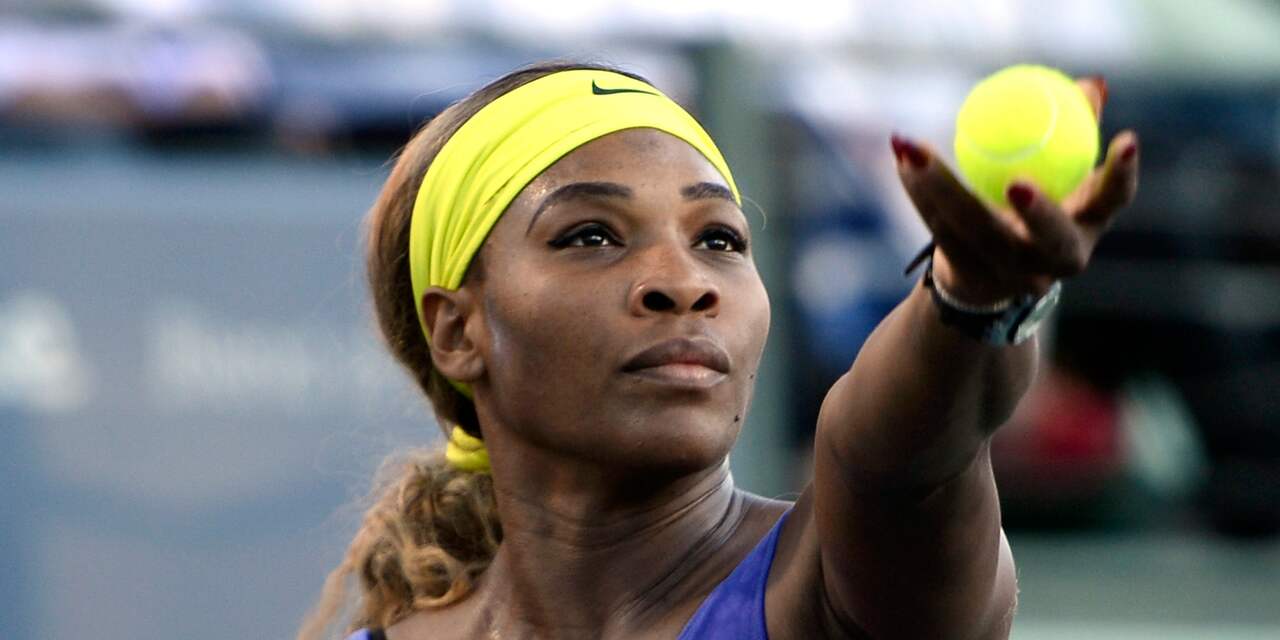 Serena Williams beleeft succesvolle rentree
