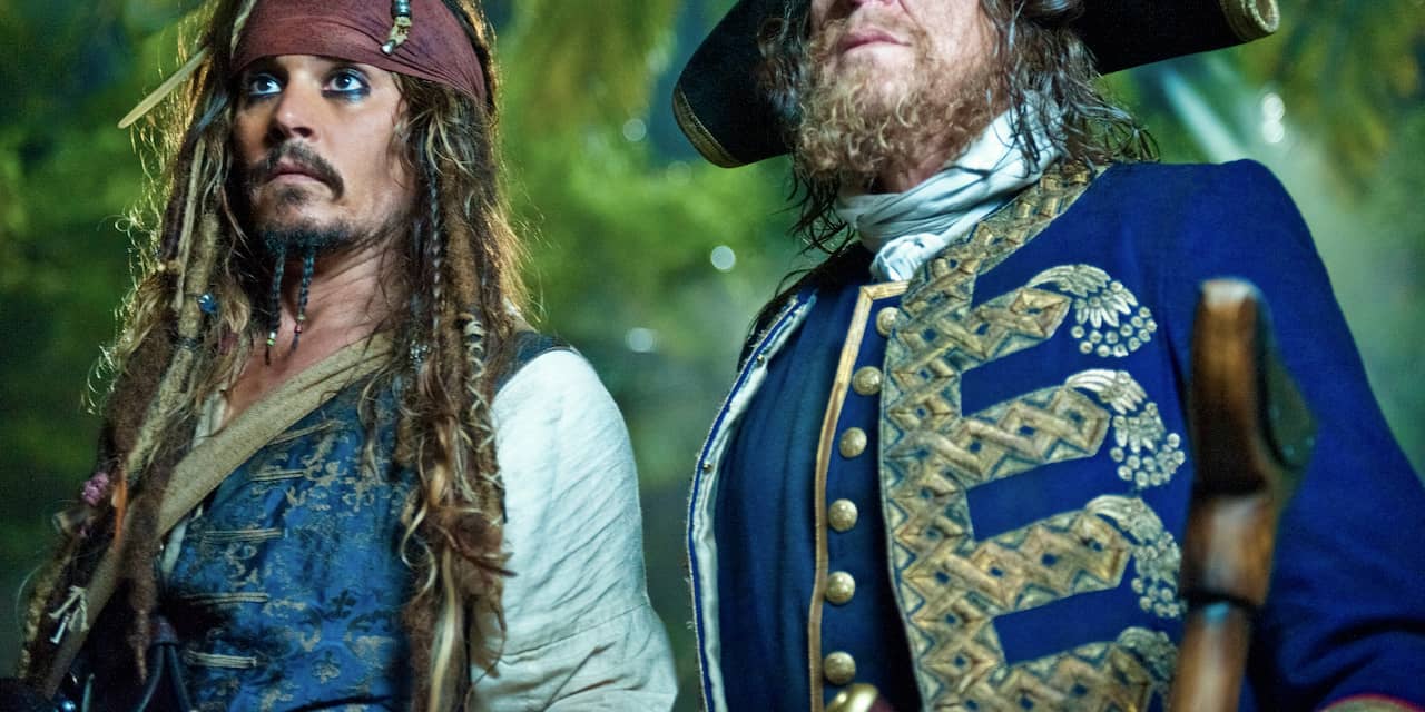 'Johnny Depp bijna ontslagen voor piratenrol'