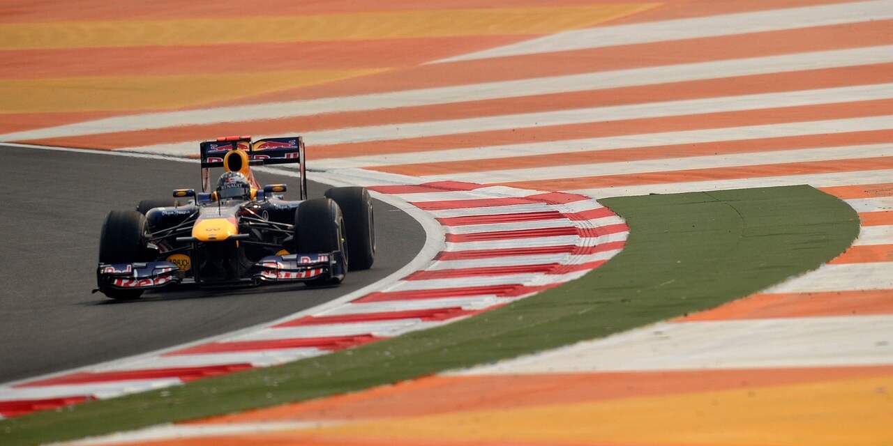 Vettel sluit trainingen GP India als snelste af