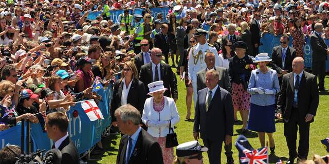 Queen Elizabeth in Australië
