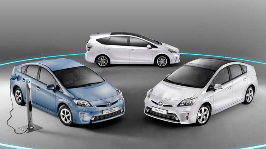 Toyota toont Prius-familie