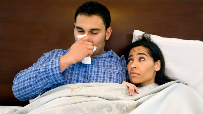 zorg ziek verkouden koorts