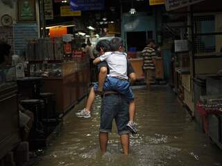 thailand, Cambodja, overstroming, watersnood
