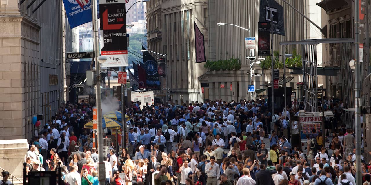 Beurzen op Wall Street gaan maandag open