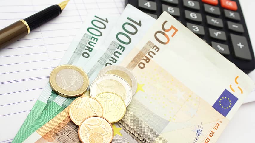 geld euro eurobiljet rekening administratie