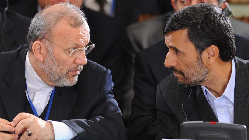 Manouchehr Mottaki Mahmoud Ahmadinejad