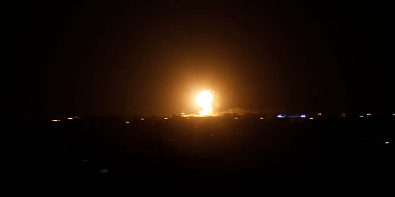 Israëlische leger voert luchtaanvallen uit op doelen in de Gazastrook