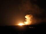 Zaterdag 9 augustus: Rook en vuur stijgen op uit Rafah in het zuiden van de Gazastrook na een raketaanval door het Israëlische leger. 
