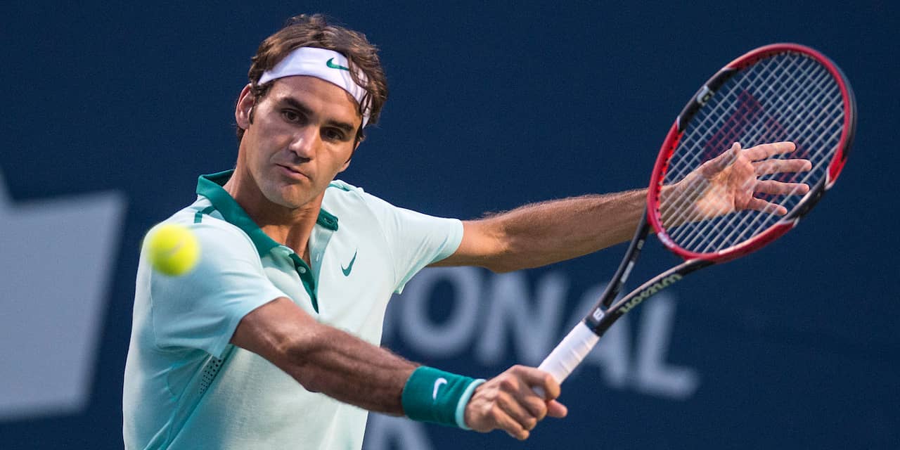 Federer en Tsonga plaatsen zich voor finale in Toronto