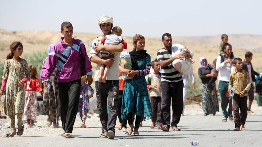 Yezidi's op de vlucht